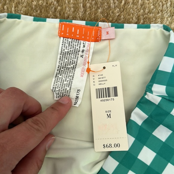 NWT Anthropologie High-waisted swim bottoms - Picture 2 of 4